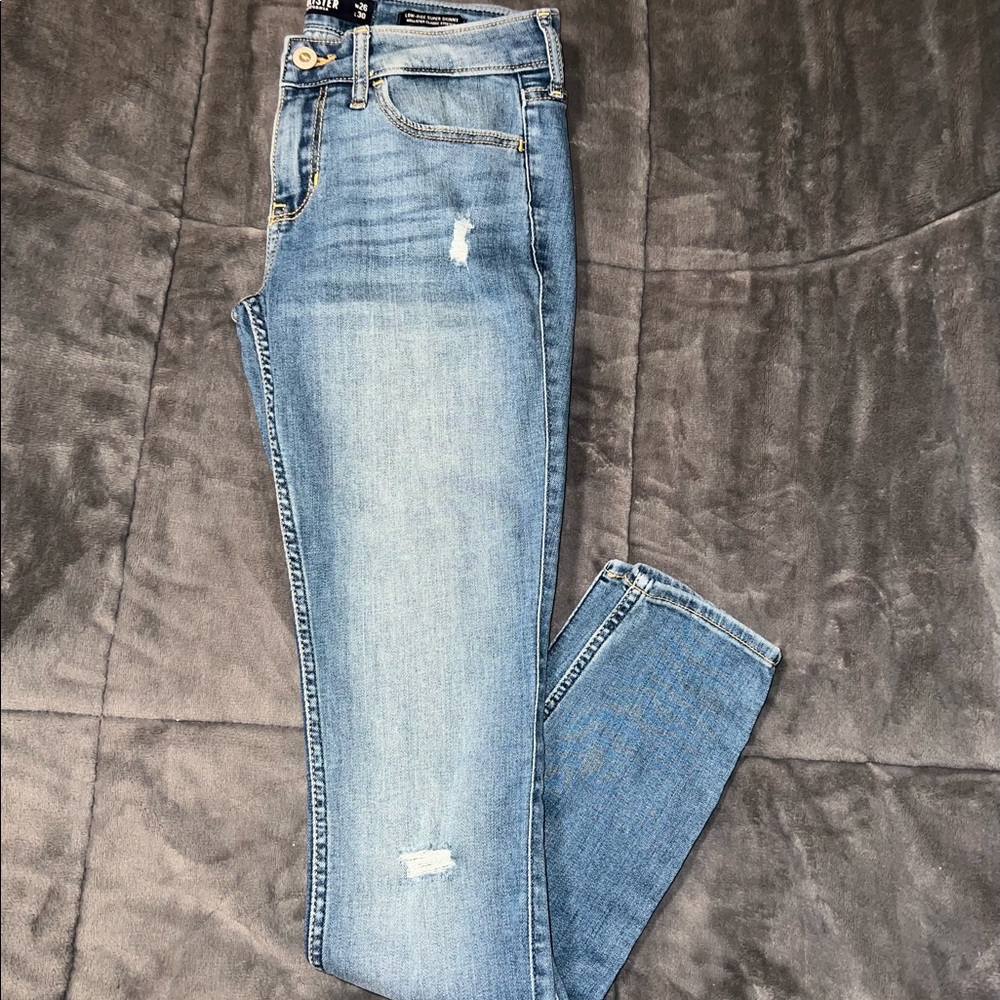 Hollister Jeans.